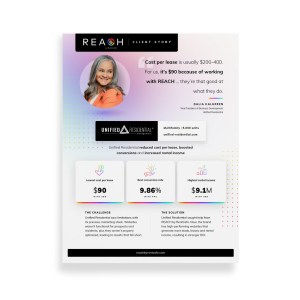 Thumbnail of the Unified Residential success story